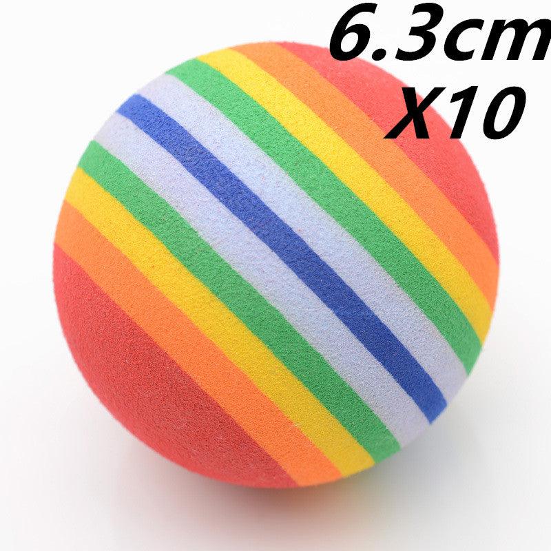 Rainbow Pet Play Balls-6