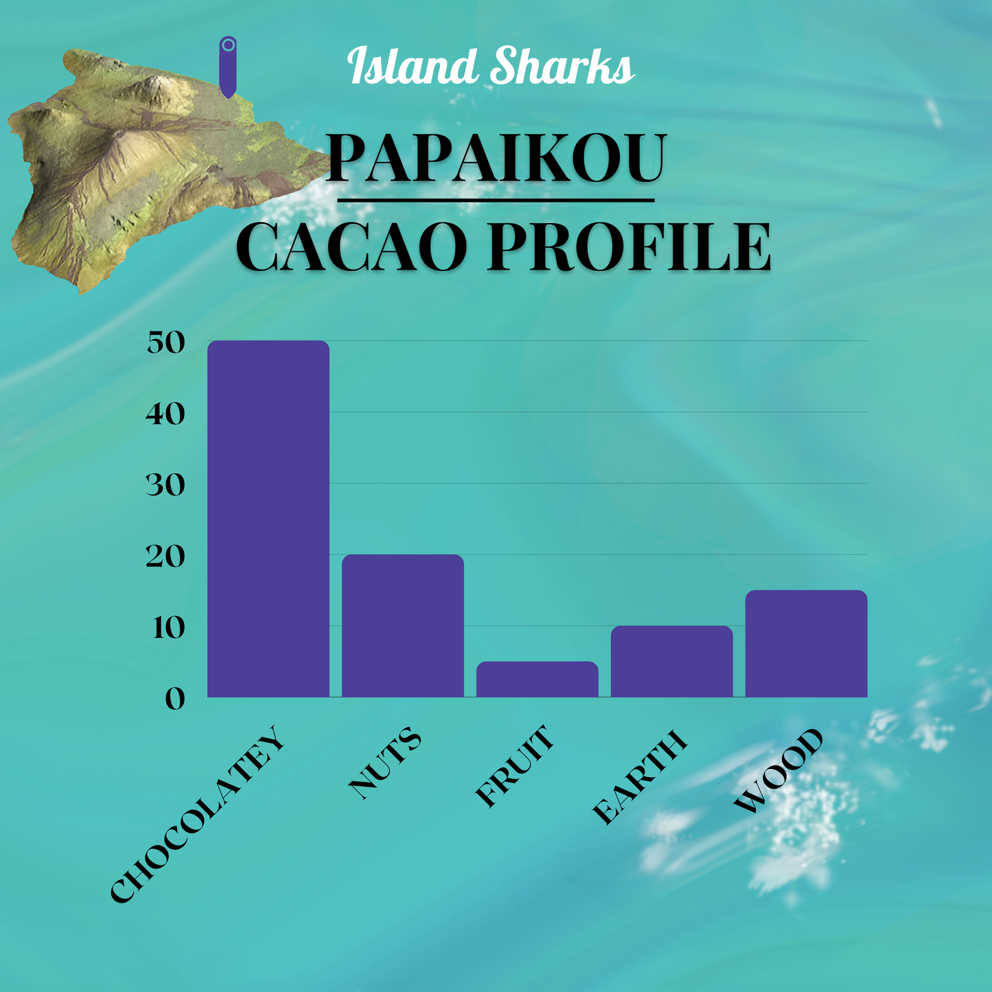 72% Hawai'i Island Grown Cacao Dark Chocolate-7