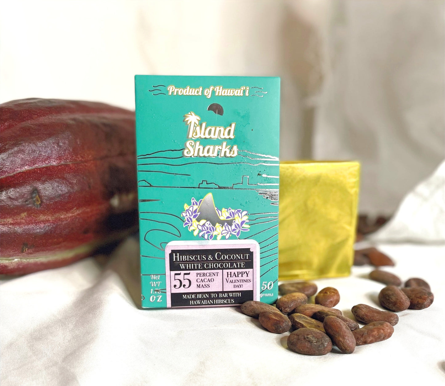 Hawaii Hibiscus Coconut Chocolate-6