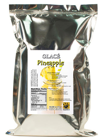 Pineapple 4 in 1 Mix for Bubble Tea, Smoothies, Lattes and Frappes, 3 lbs. Bag (Case 6 x 3 lbs. Bags) - Made in the USA-0