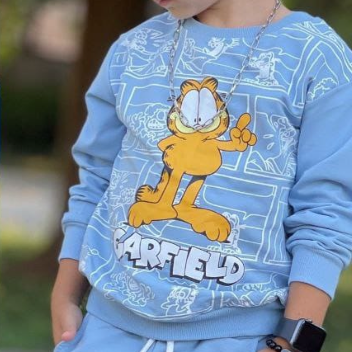Garfield Fresh Boys Joggers Set-2