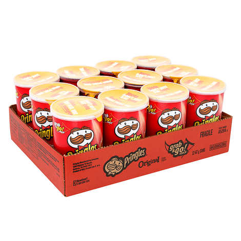 Chip Original Pringles - 12 x 67 g - Pringle - Restaurant and Foodservice Ingredients - Canadian Distribution-0