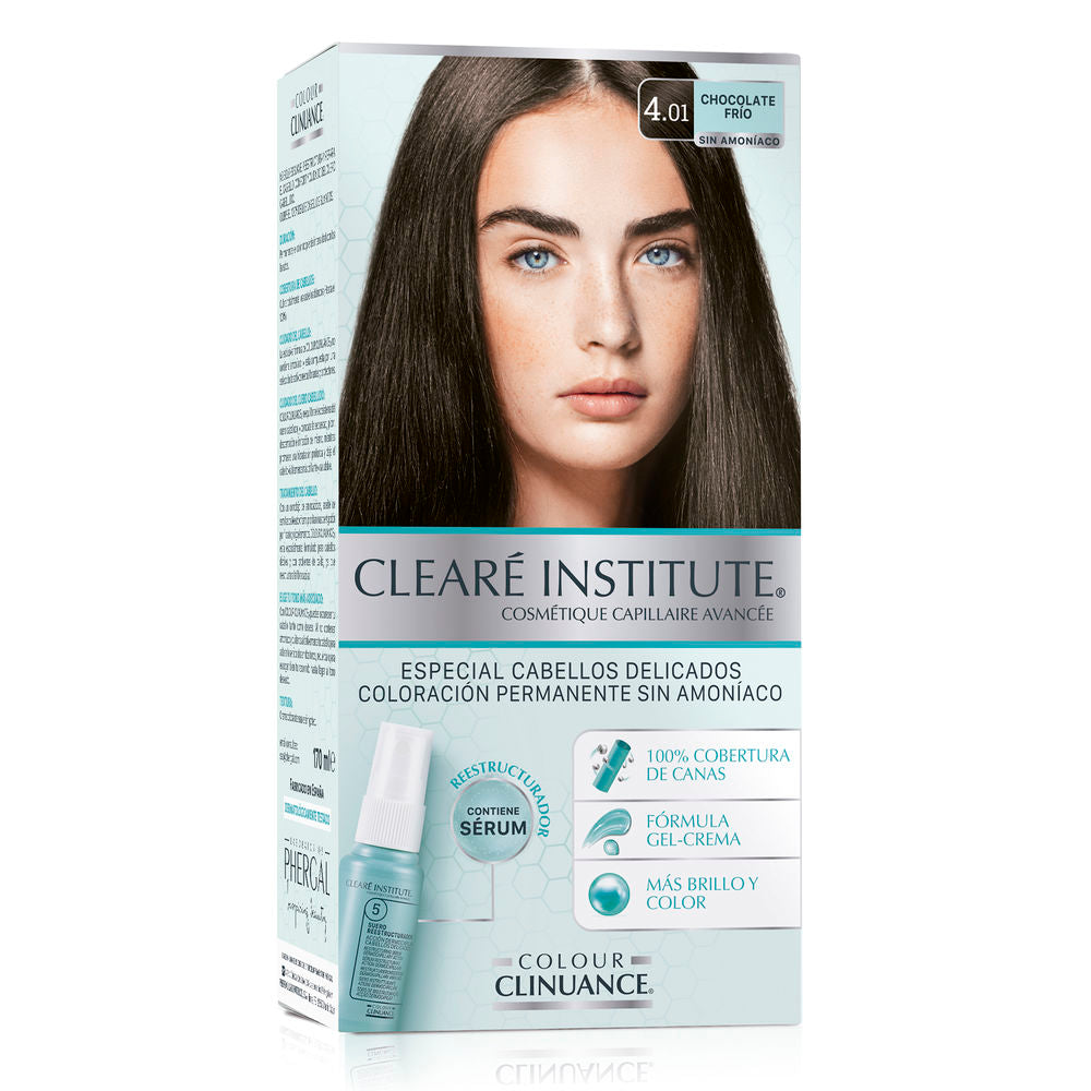 COLOR CLINUANCE delicate hair #4.01-cold chocolate 1 u-0