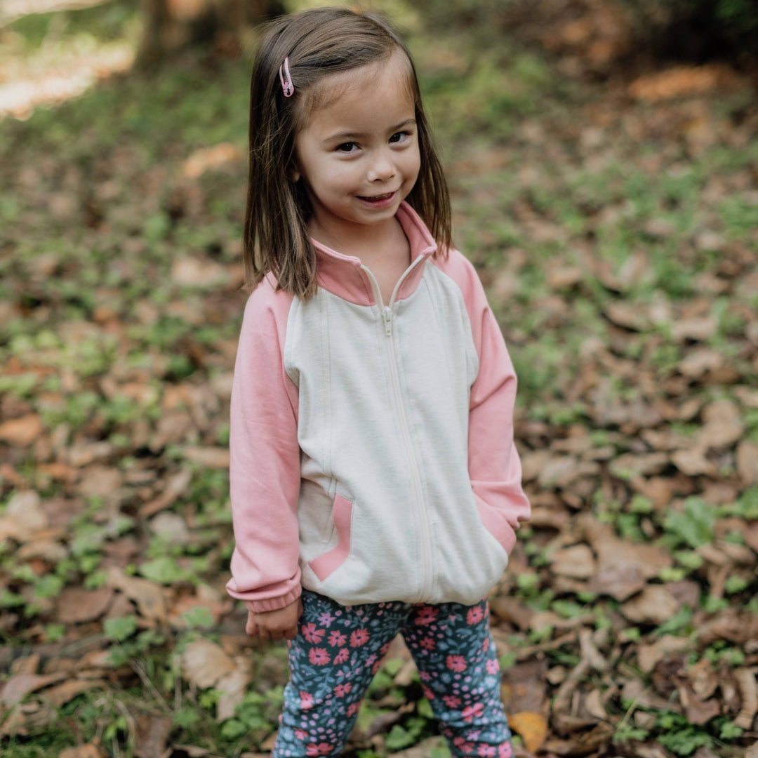 Kids Bamboo Fleece Bomber Jacket-1