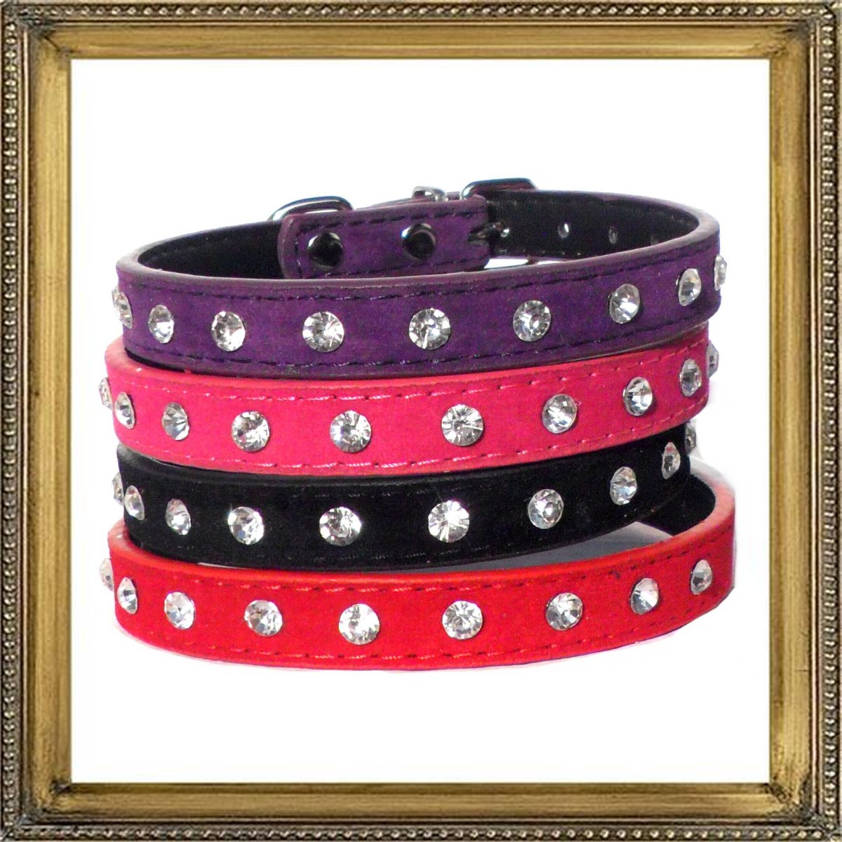 Majestic Crystal Dog Collar-2