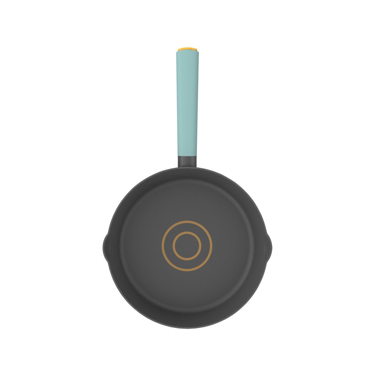 Nordic Starry Stone 24cm Black Non-stick Frying Pan - Elevate Your Culinary Experience-1