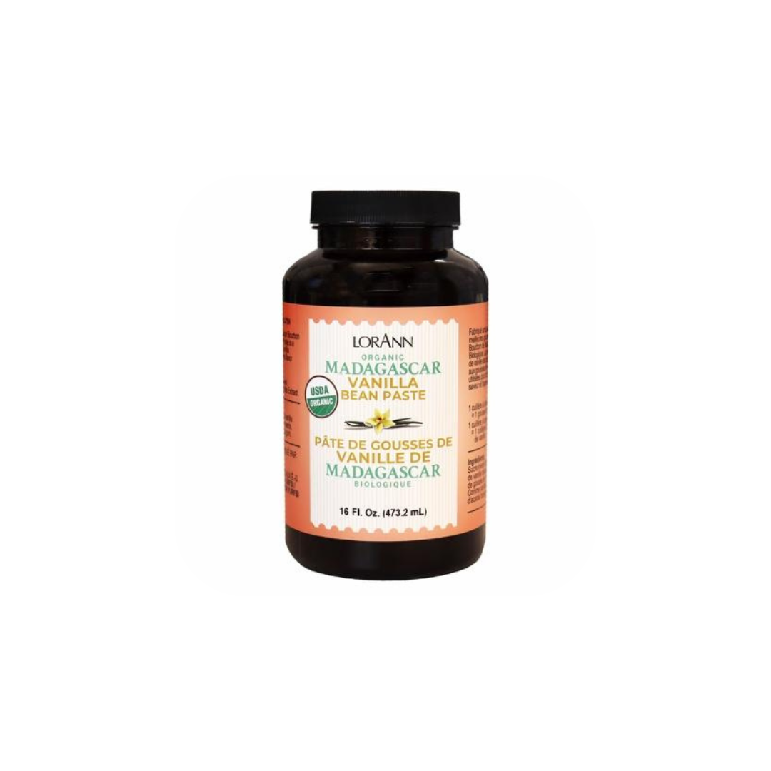 Organic Madagascar Vanilla Bean Paste - 4 oz. - 16 oz. - 1 Gallon - 5 Gallons-1