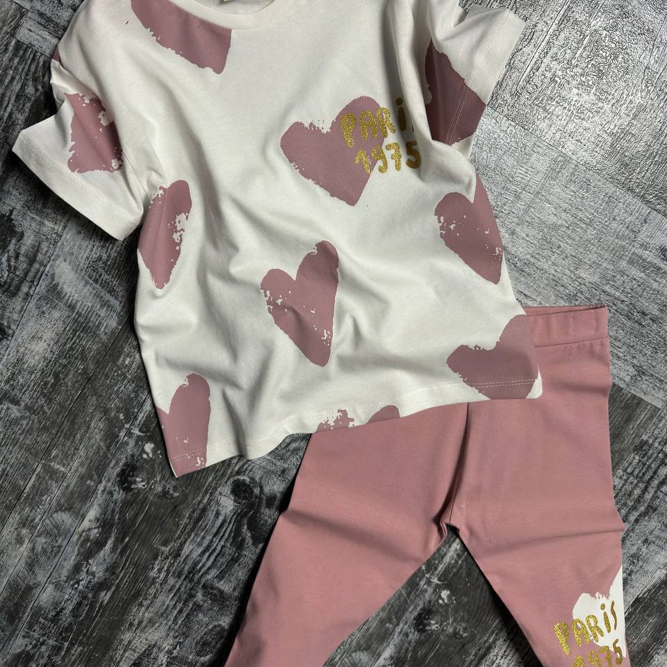 Summer Love Girls Casual Set-3