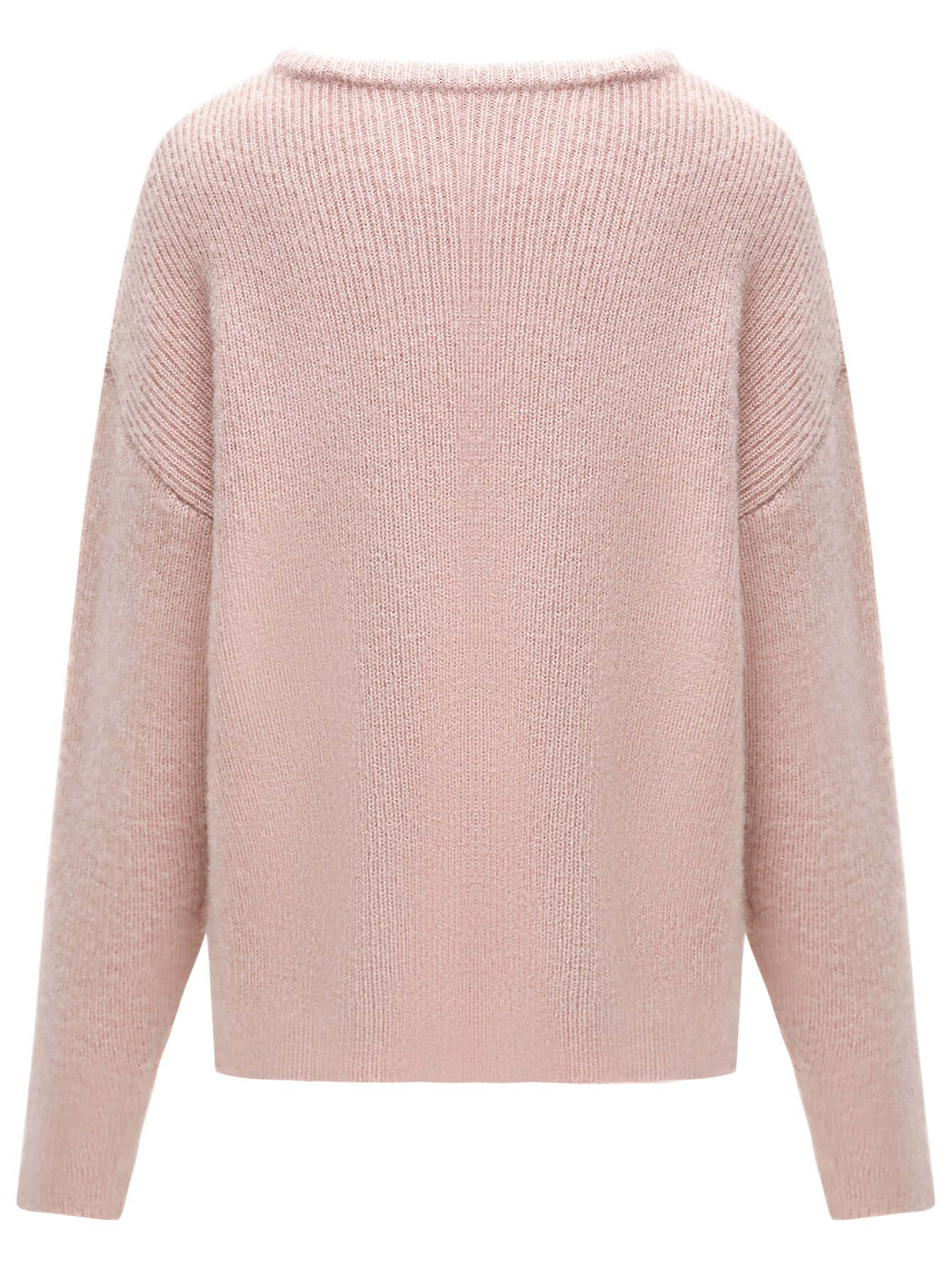 Pink Velvet Knit Top-4