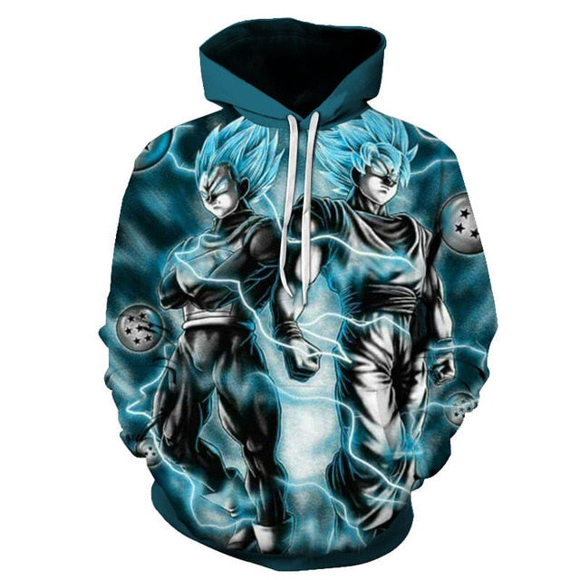 Dragon Ball Super 3D Hoodie Men /Women Spring Autumn Fashion Sweatshirt Unisex Japanese Anime Goku Print Jacket Outerwear-13