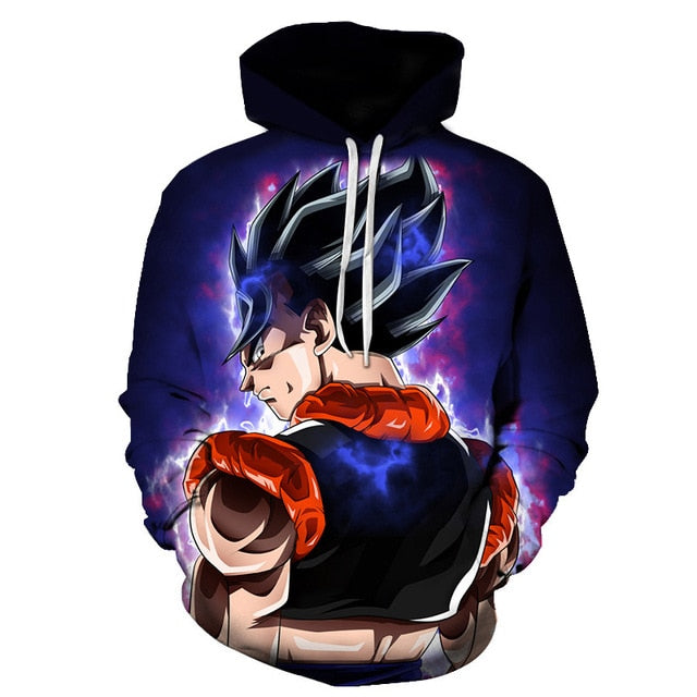 Dragon Ball Super 3D Hoodie Men /Women Spring Autumn Fashion Sweatshirt Unisex Japanese Anime Goku Print Jacket Outerwear-2