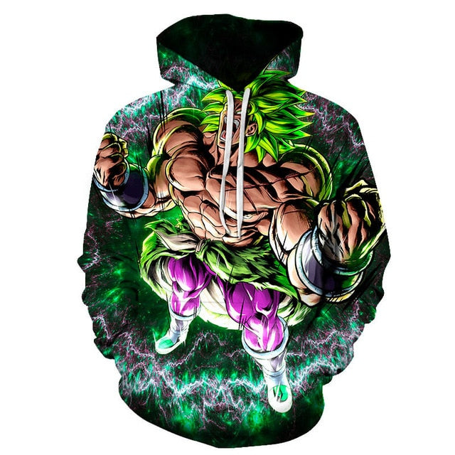 Dragon Ball Super 3D Hoodie Men /Women Spring Autumn Fashion Sweatshirt Unisex Japanese Anime Goku Print Jacket Outerwear-8