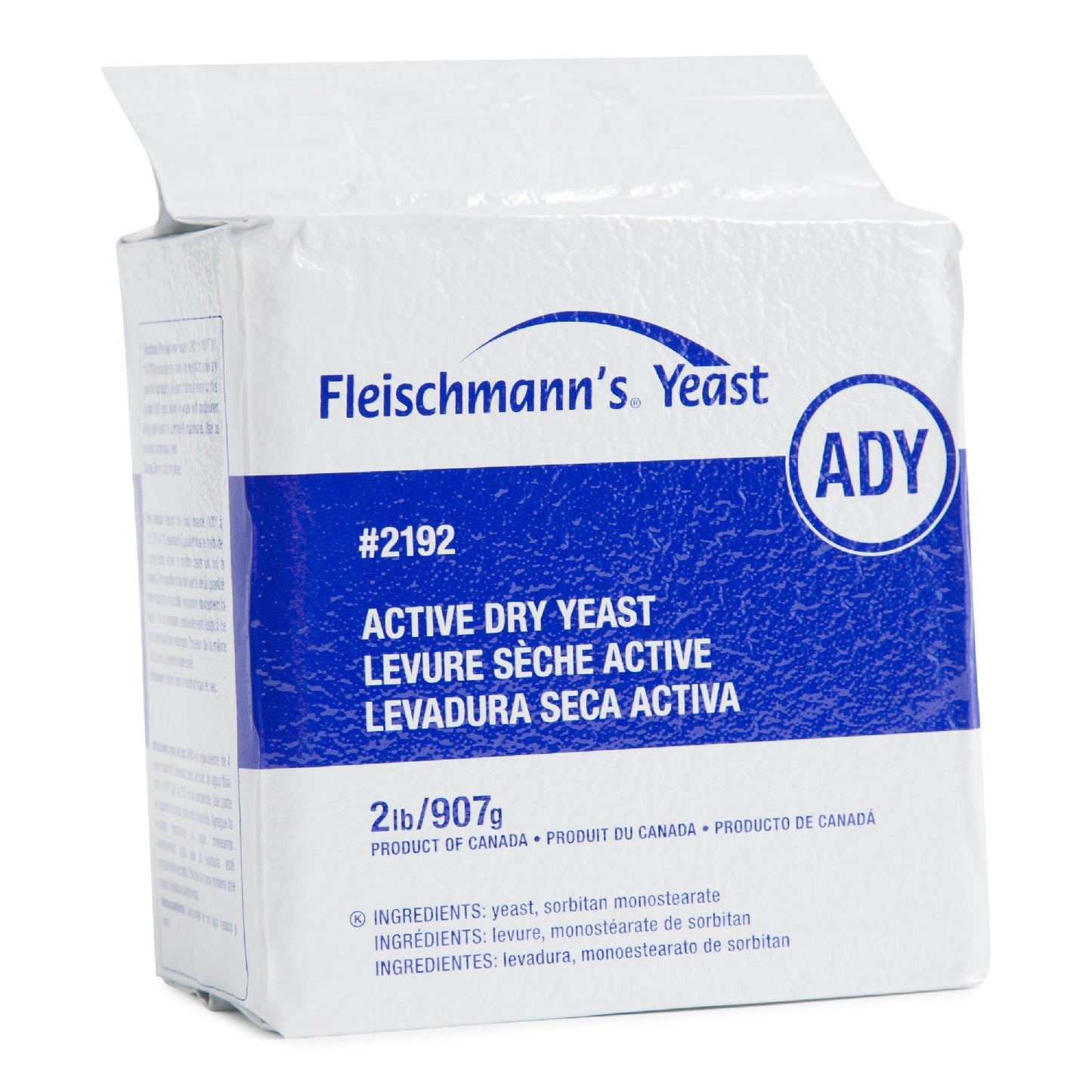 Yeast Active Dry - 2 lbs (Case = 12 x 2 lbs) - Fleischmans - Baking Mixes and Ingredients - Canadian Distribution-4