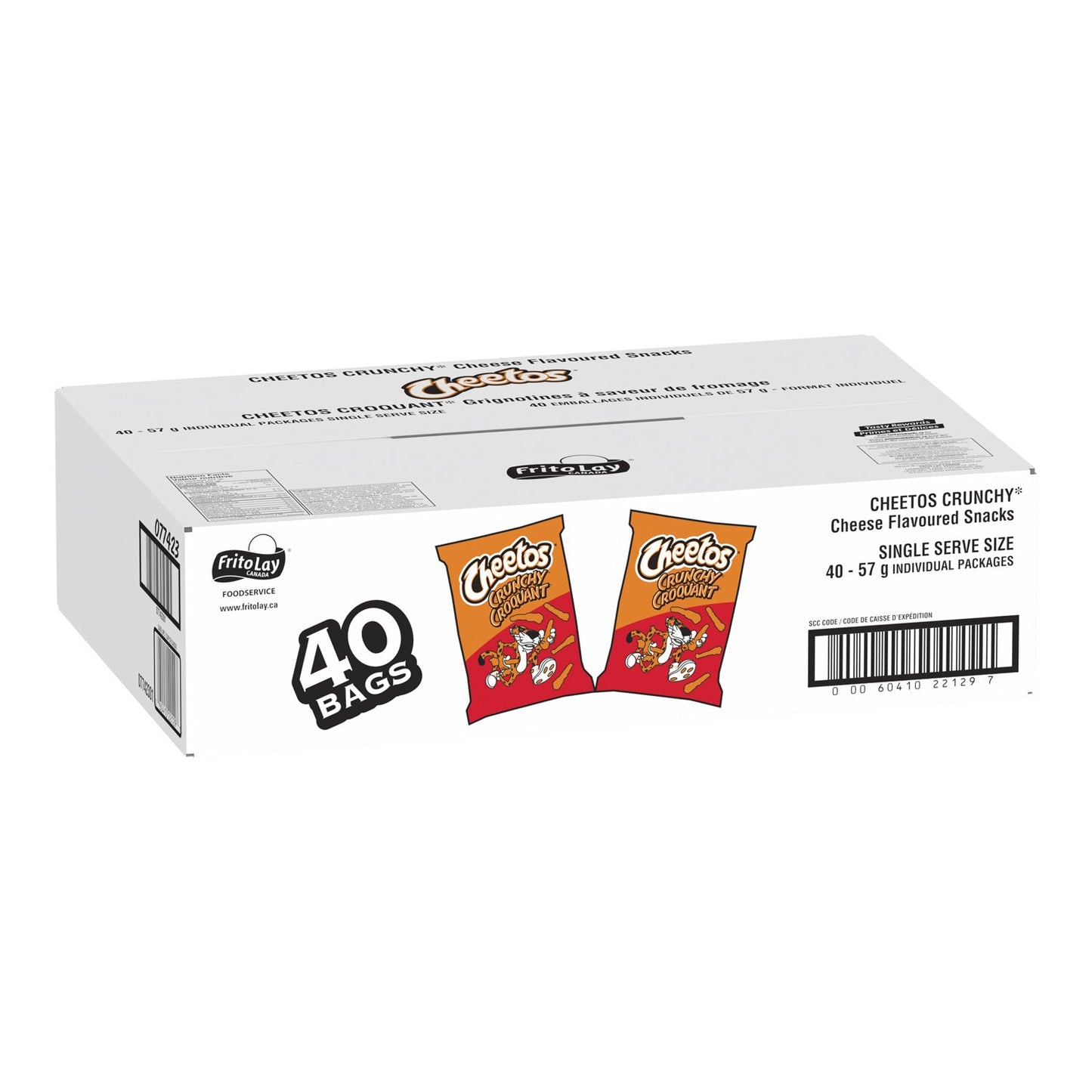 Chip Cheetos Crunchy 57 g. - 40 x 57 g - Cheetos - Restaurant and Foodservice Ingredients - Canadian Distribution-1