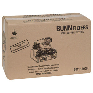 Filter Coffee Regular - 1 x 1000 - Bunn-o-matic - Packaging and Accessories - Restaurant Supplies and Equipment - Canadian Distribution-1