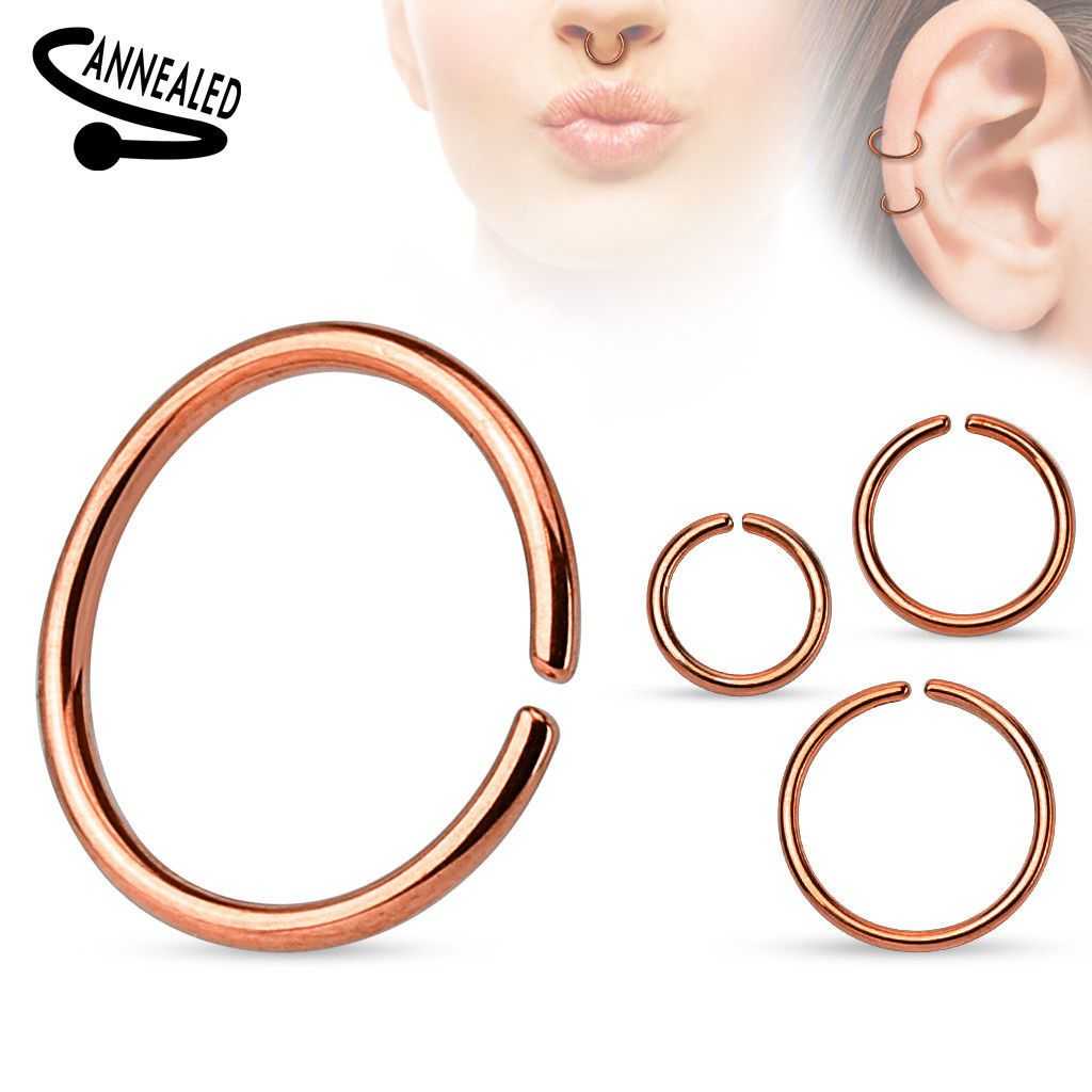 Gold Annealed Seamless Ring-1