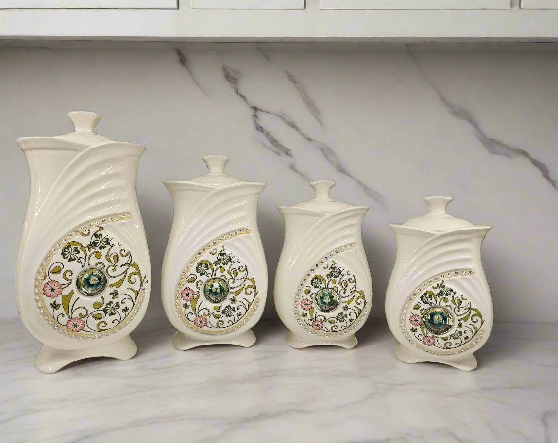 4pc Canister Set Sapphire