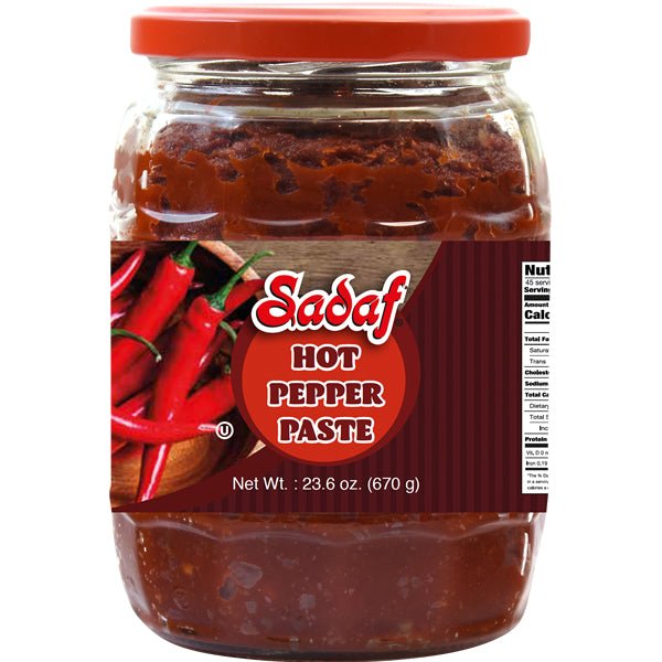 Sadaf Hot Pepper Paste | Spicy - 23.6 oz.-0