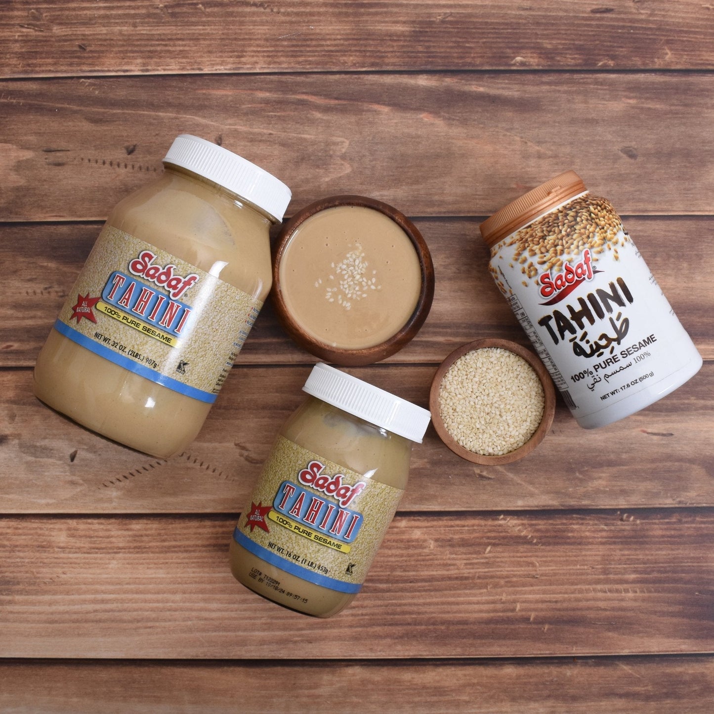 Sadaf Tahini | 100% Pure Sesame - 17.6 oz.-3