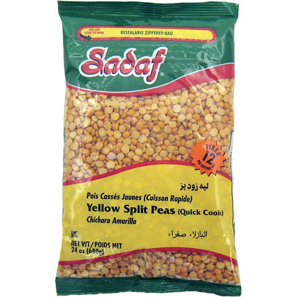 Sadaf Yellow Split Peas | Dried - 24 oz.-0