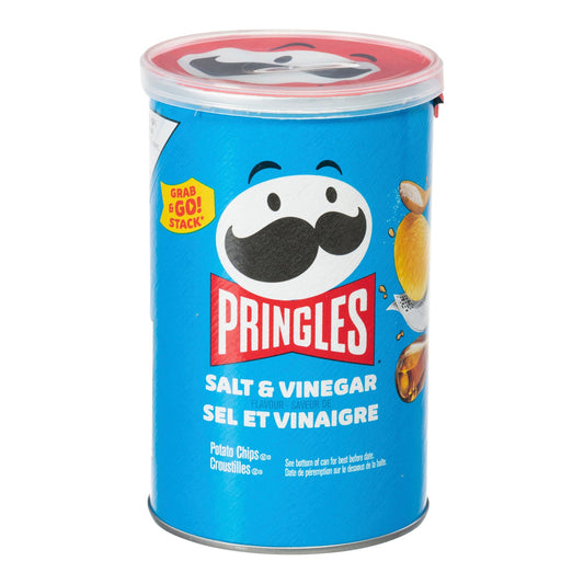 Chip Potato Salt & Vinegar Pringles - 12 x 68 g - Pringle - Restaurant and Foodservice Ingredients - Canadian Distribution-0