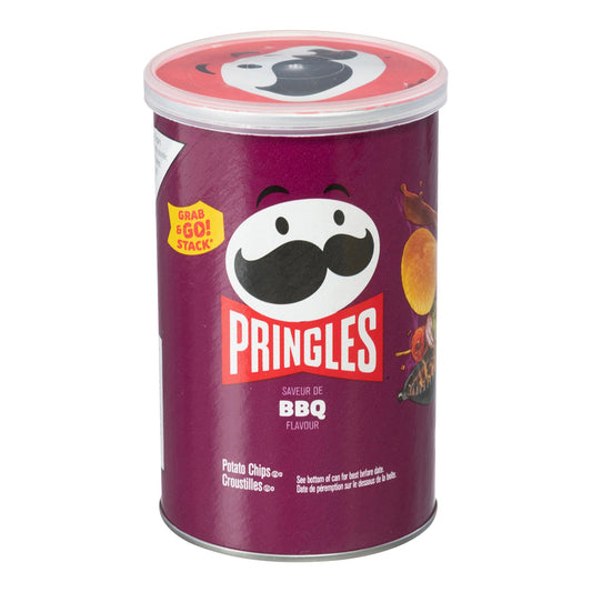 Chip Potato BBQ Pringles - 12 x 68 g - Pringle - Restaurant and Foodservice Ingredients - Canadian Distribution-0
