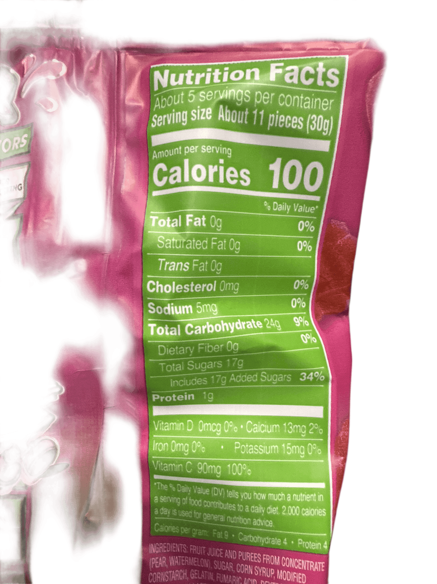 Arizona Sour Watermelon Fruit Snacks 142G - U.S Edition