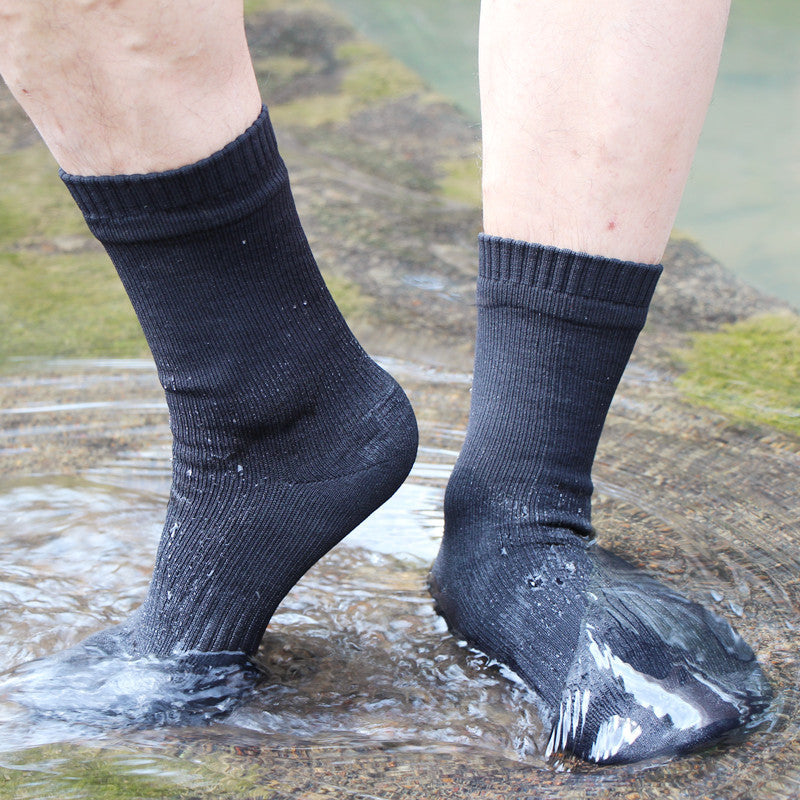 Waterproof Socks, Unisex Hiking Wading Trail Running Kayaking Crew Socks-5