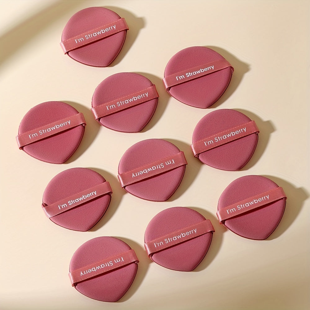 10 Pcs Air Cushion Powder Puff Makeup Sponge Wet And Dry Use Ultra Soft Facial Makeup Tool