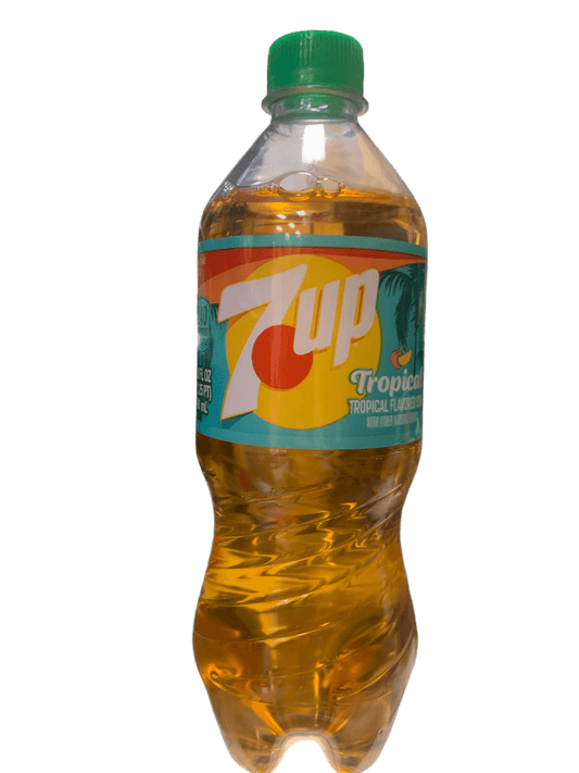 7 UP Tropical Flavoured Soda 591ML - U.S Version