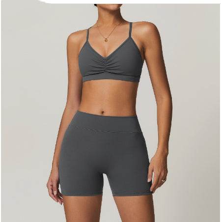 2pcs Yoga Outfit set Sport Fitness Workout Gym wear for women