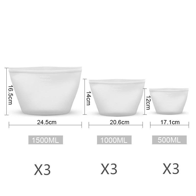 Silicone Food Storage Bag reusable freezer bags