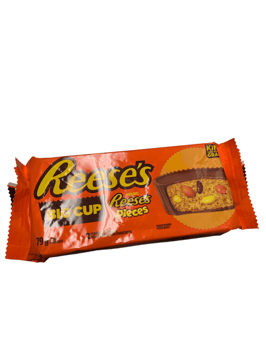 Reeses Big Cup Reeses Pieces King Size Chocolate 79G - Canadian Edition