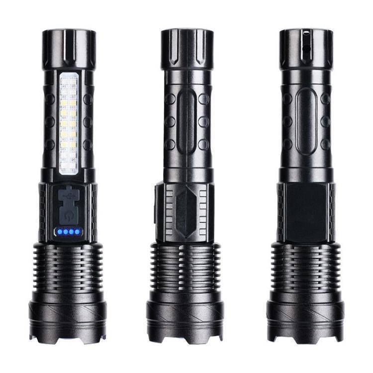 Flashlight High Lumens Brighter Tactical Flashlights with 3 Modes & Zoomable, Powerful Mini Flash Light for Emergency, Camping, Hiking-4