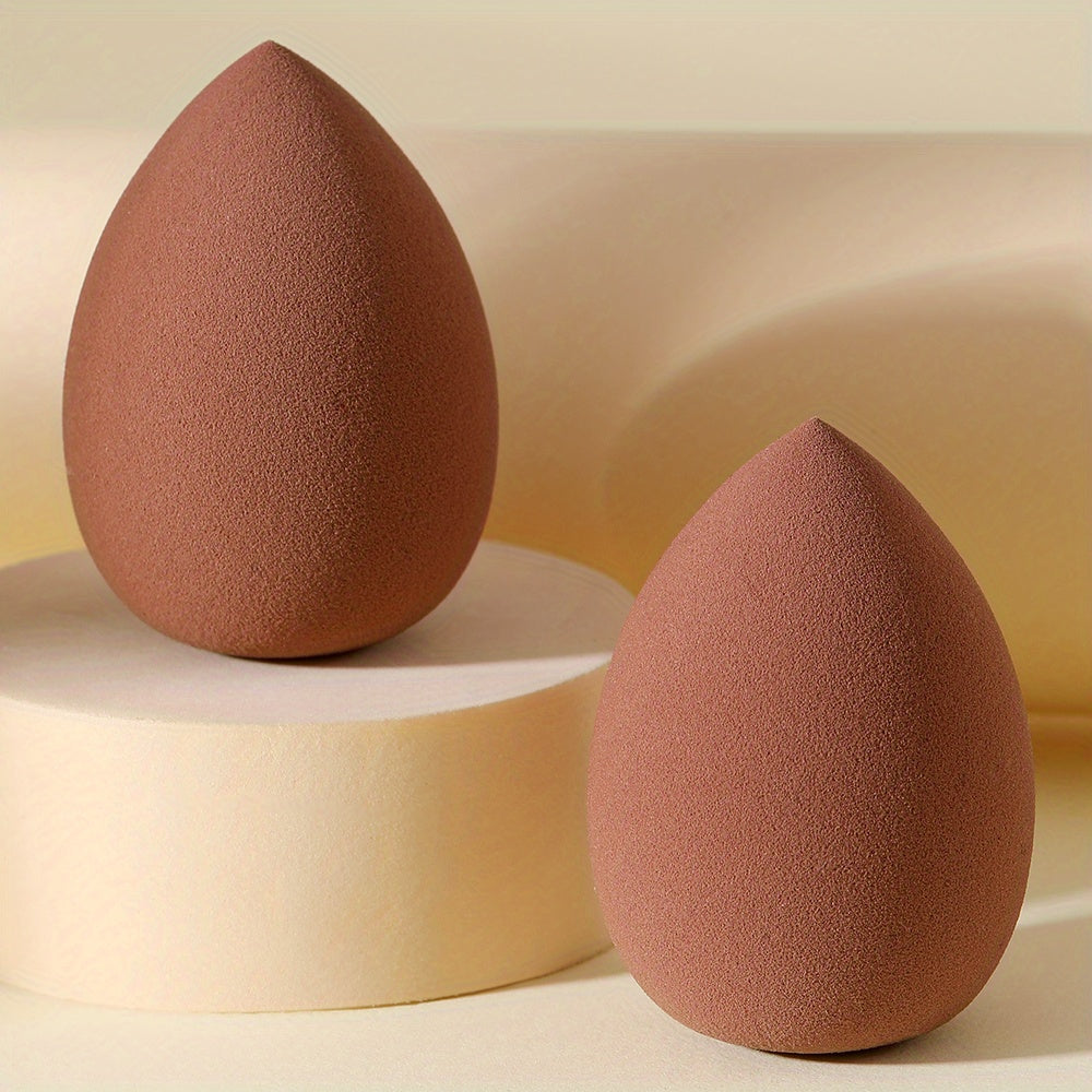 2 Pcs Makeup Sponges Makeup Puffs For Foundation Blender, Flawless For Creams, Powders And Liquids