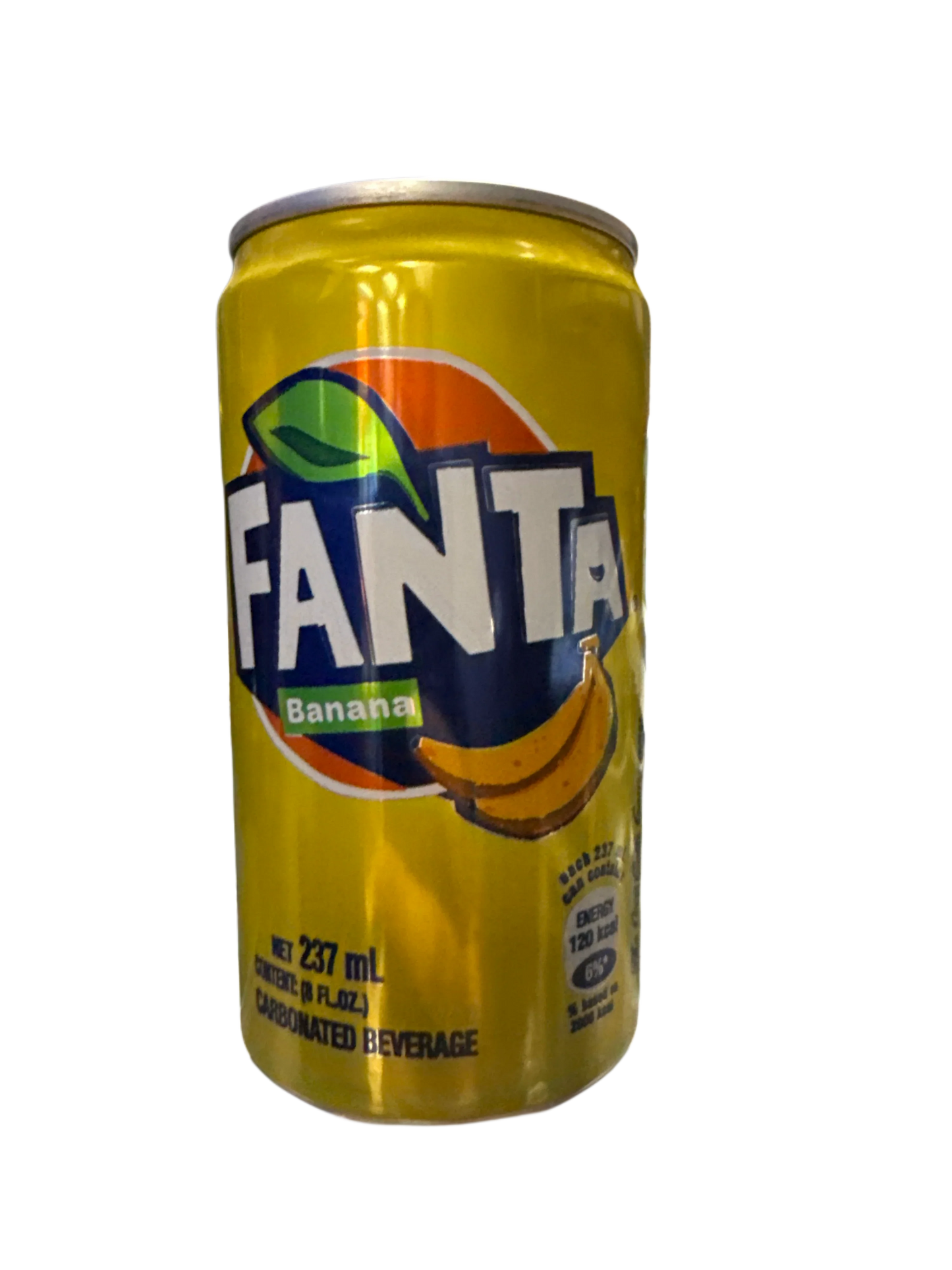 Fanta Banana Flavoured Can 237ML - Trinidad and Tobago Edition