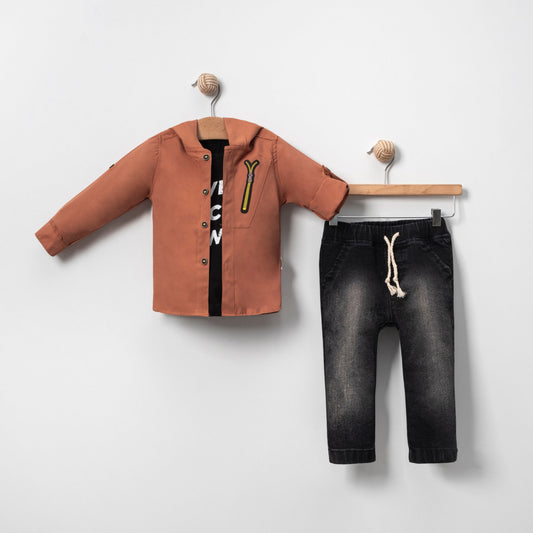 Electrify Boys Casual Set-0