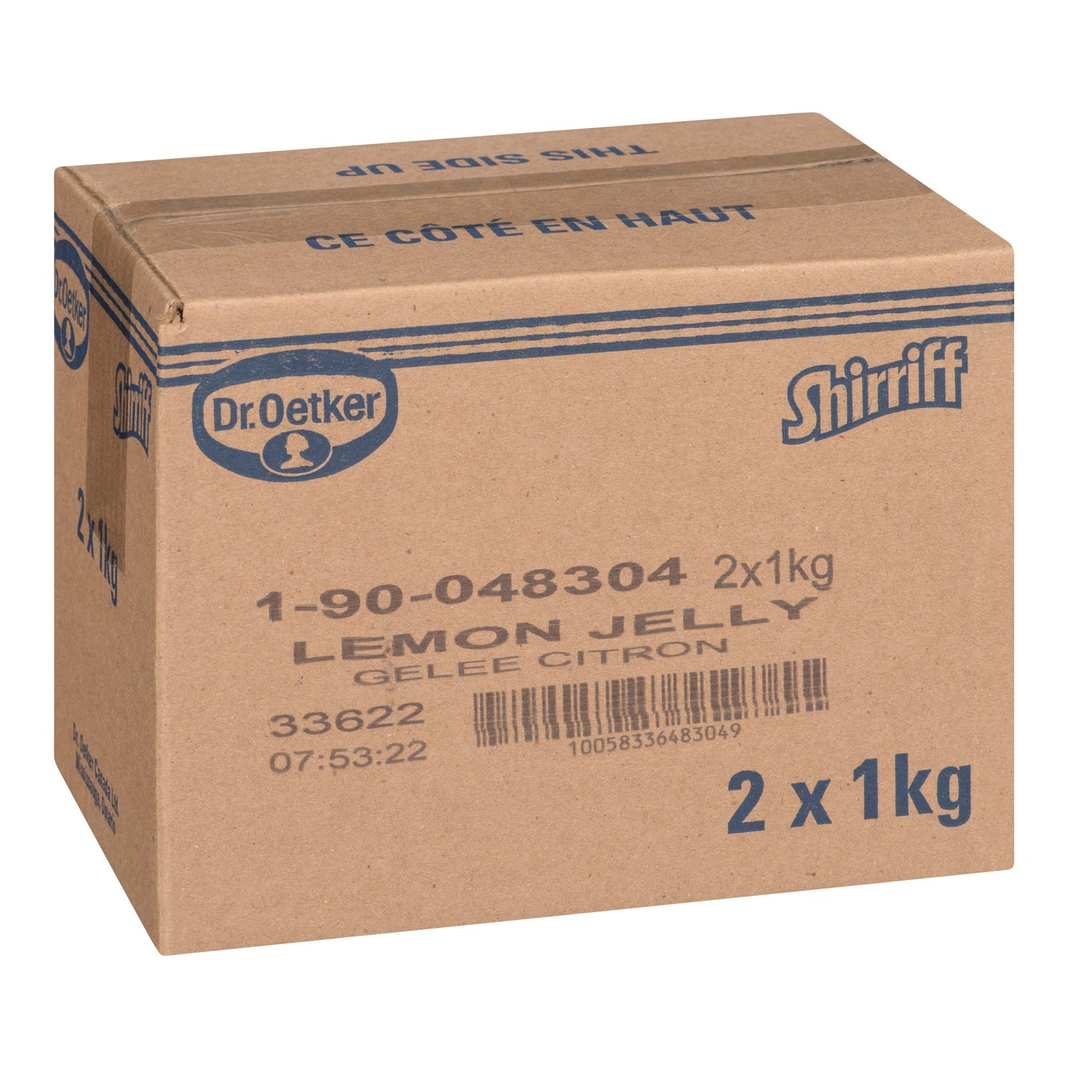 Gelatin Lemon Powder - 2 x 1 kg - Shirriff - Baking Mixes and Ingredients - Canadian Distribution-2