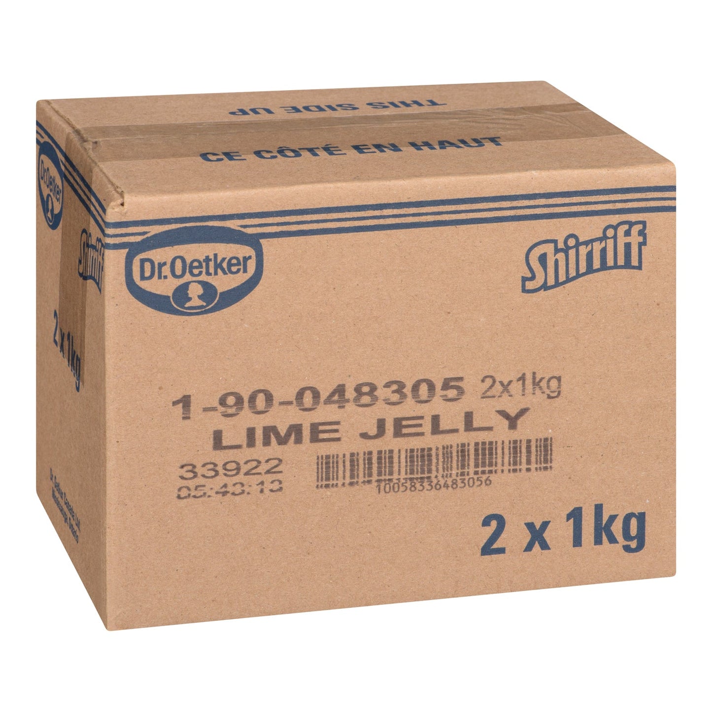 Gelatin Lime Powder - 2 x 1 kg - Shirriff - Baking Mixes and Ingredients - Canadian Distribution-2