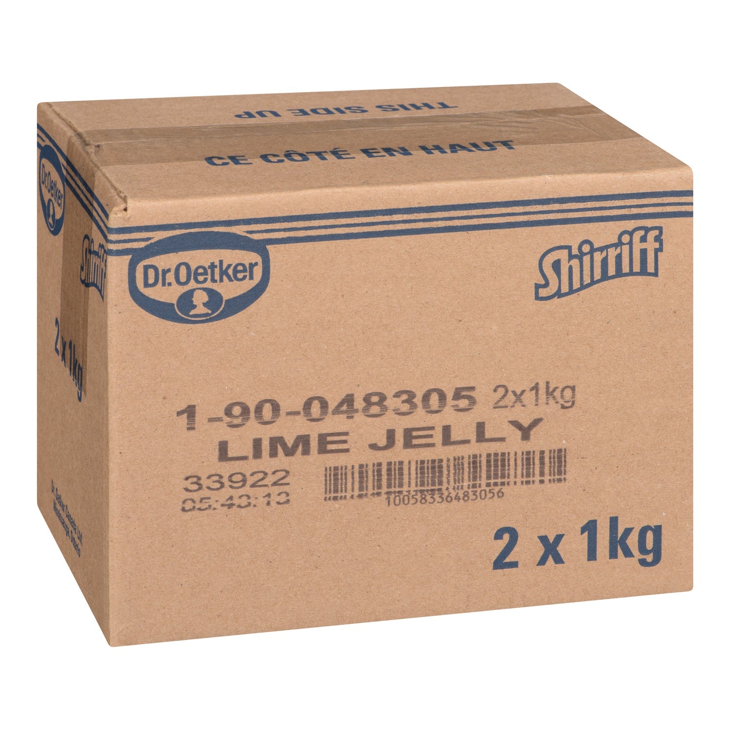 Gelatin Lime Powder - 2 x 1 kg - Shirriff - Baking Mixes and Ingredients - Canadian Distribution-2