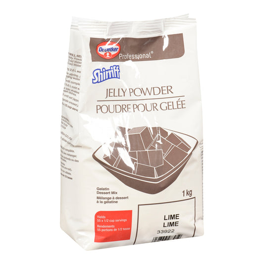 Gelatin Lime Powder - 2 x 1 kg - Shirriff - Baking Mixes and Ingredients - Canadian Distribution-0