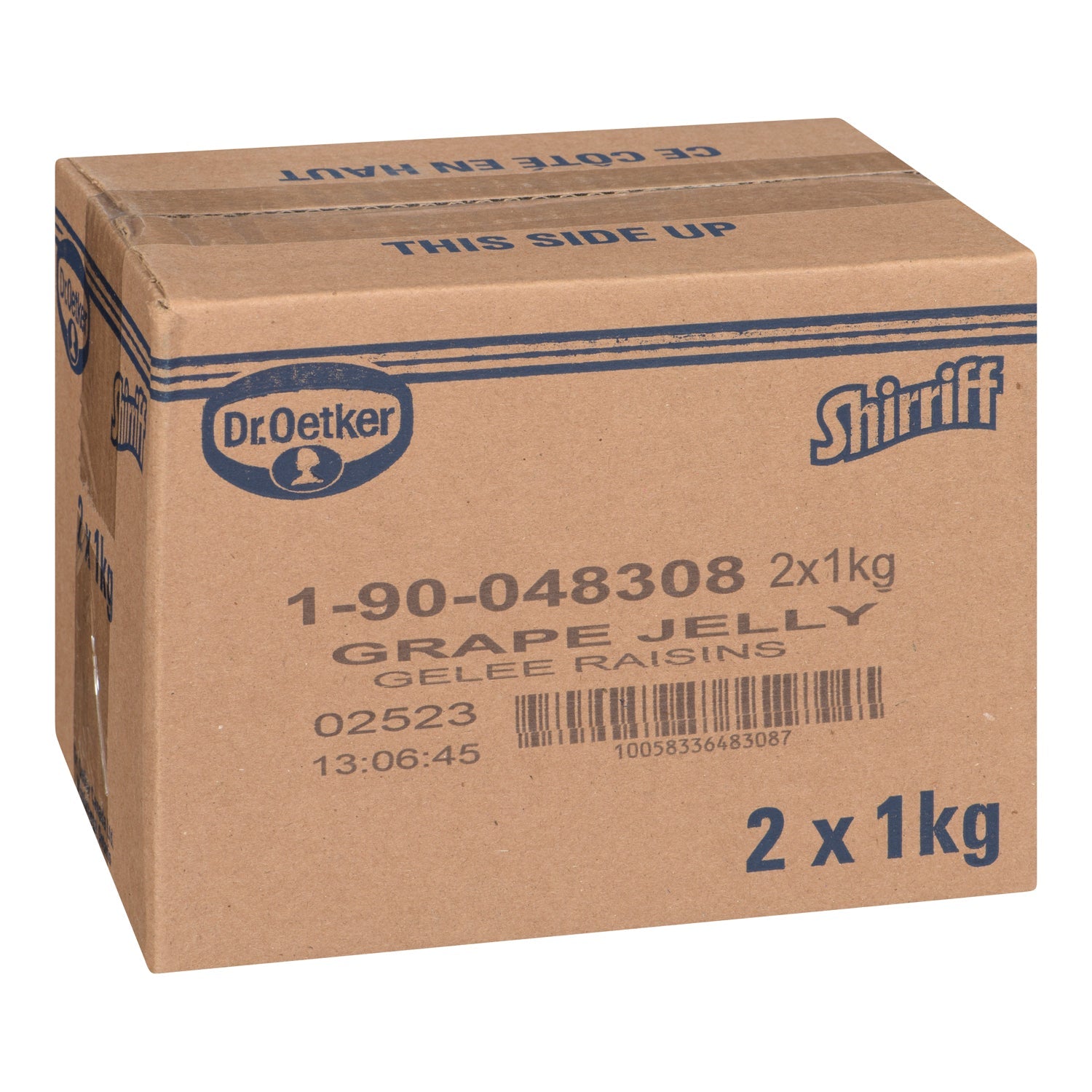 Gelatin Grape Powder - 2 x 1 kg - Shirriff - Baking Mixes and Ingredients - Canadian Distribution-2