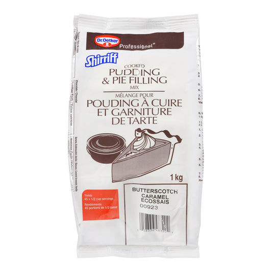 Pudding Butterscotch Powder - 2 x 1 kg - Shirriff - Baking Mixes and Ingredients - Canadian Distribution-0