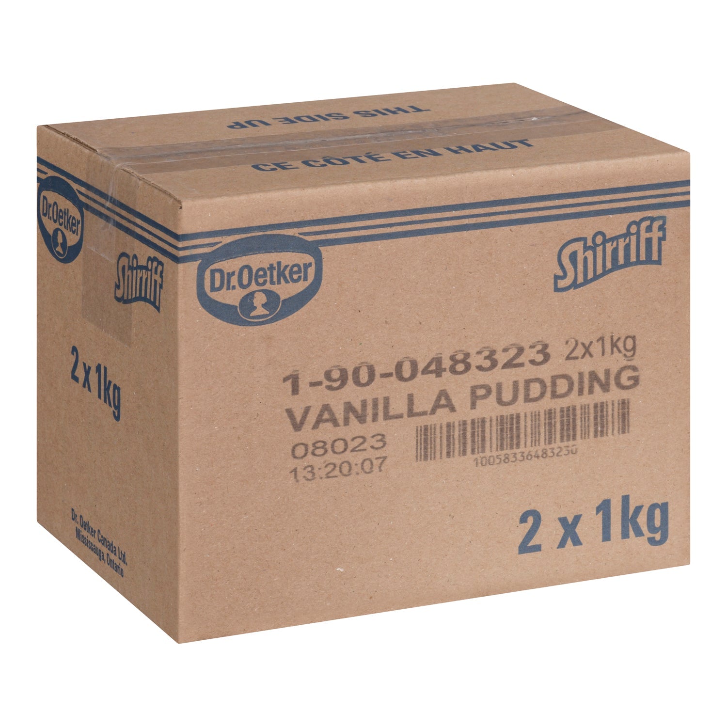 Pudding Vanilla Powder - 2 x 1 kg - Shirriff - Baking Mixes and Ingredients - Canadian Distribution-2