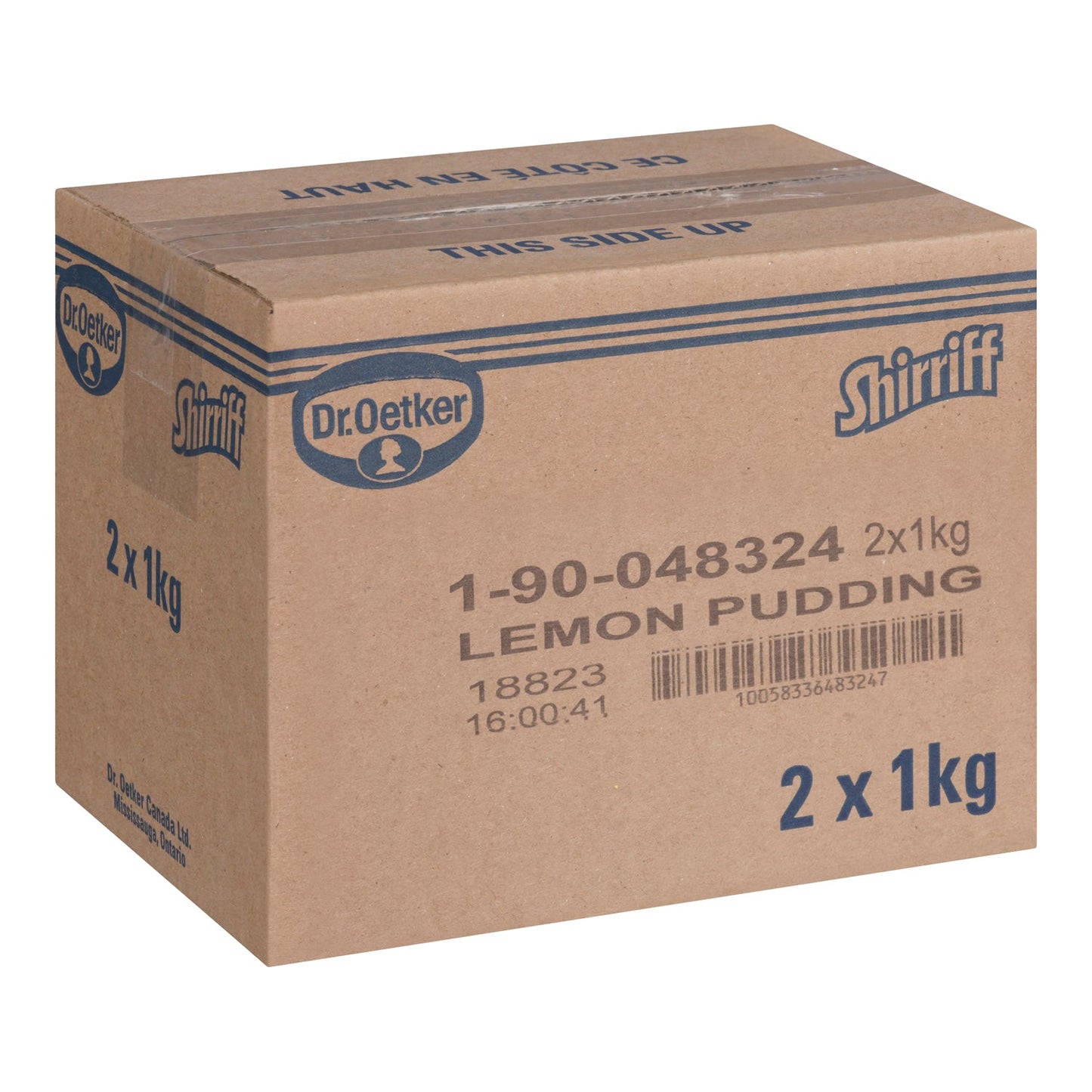 Pudding Lemon Powder - 2 x 1 kg - Shirriff - Baking Mixes and Ingredients - Canadian Distribution-2
