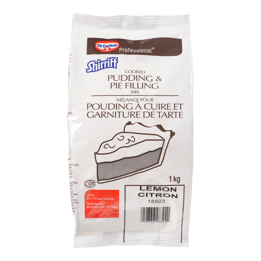 Pudding Lemon Powder - 2 x 1 kg - Shirriff - Baking Mixes and Ingredients - Canadian Distribution-0