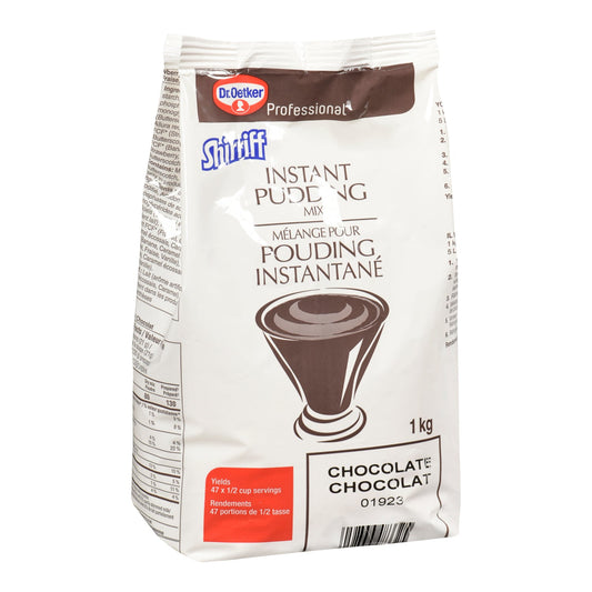 Pudding Chocolate Powder Instant - 2 x 1 kg - Shirriff - Baking Mixes and Ingredients - Canadian Distribution-0