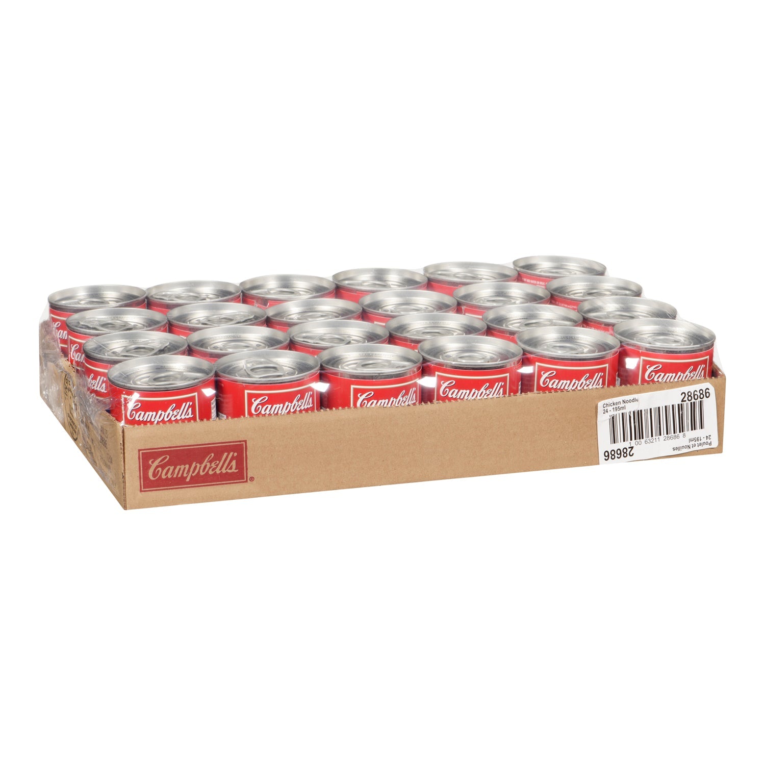 Soup Chicken Noodle Ez Open - 24 x 195 mL - Campbell's Soup - Restaurant and Foodservice Ingredients - Canadian Distribution-1