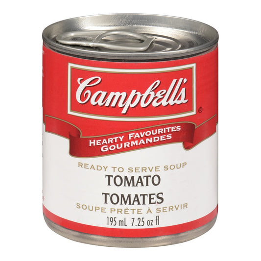 Soup Tomato Ready To Serve Ez Open - 24 x 195 mL - Campbell's Soup - Restaurant and Foodservice Ingredients - Canadian Distribution-0