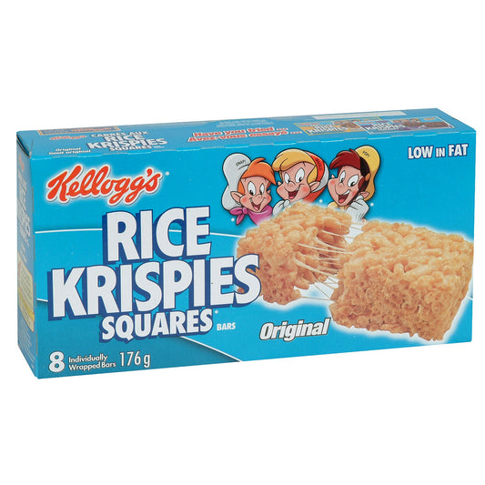 Snack Rice Krispies Bar Square - 12 x 176 g - Kellogg's - Restaurant and Foodservice Ingredients - Canadian Distribution-0
